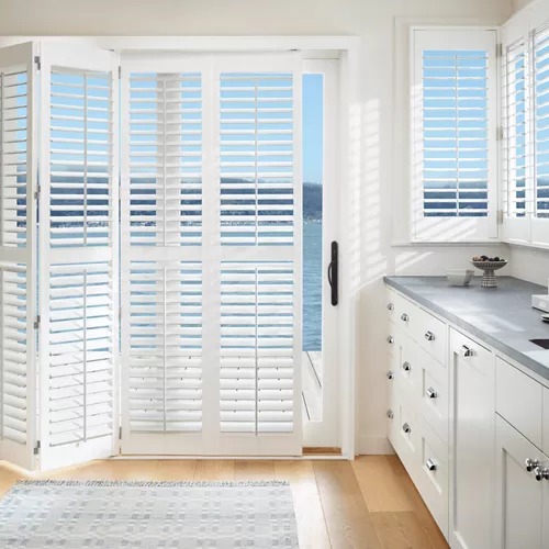 Palm Beach™ Polysatin™ Vinyl Shutters